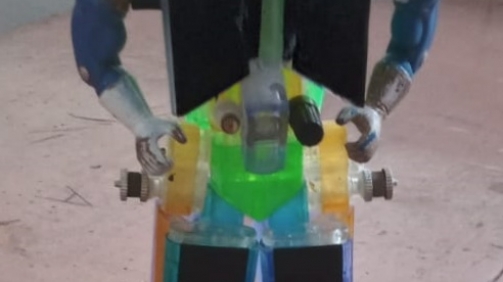 Patung Fi Tzani Ramadhani 9B